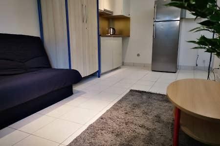 Charmant Studio Meuble 30 Min Paris, 5 Min Evry, Proche Aeroport Orly Ris-Orangis Εξωτερικό φωτογραφία